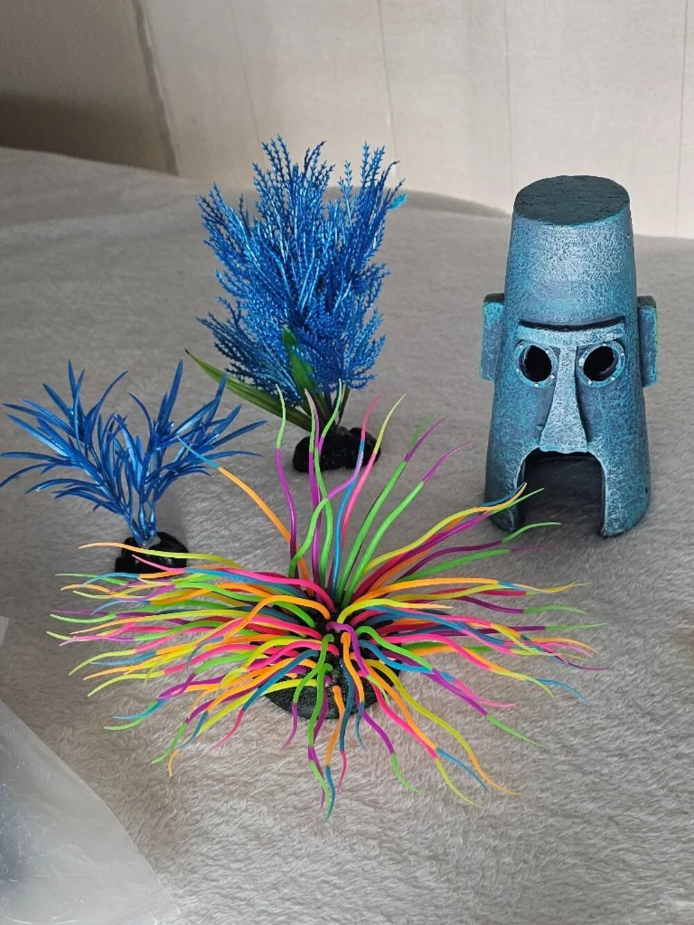 360 View Aquarium Kit with Multiple Colors LED Lighting and Power Filter